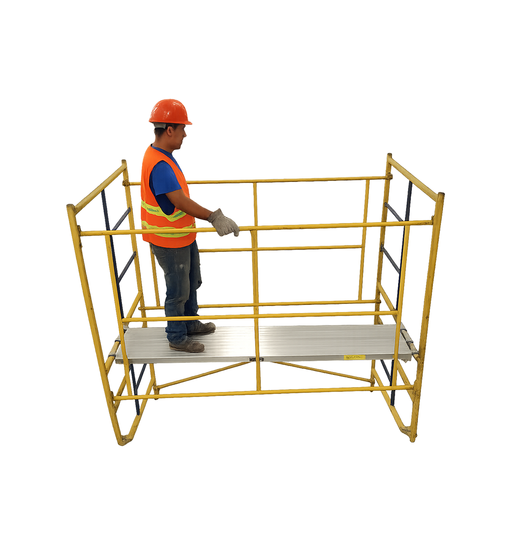 BARANDAL TUBULAR ANDAMIO STANDARD 1.00 M ALTO - 1.50 M ANCHO - 2.08 M LARGO